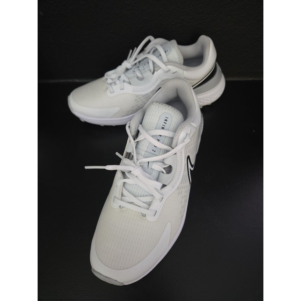 Nike Infinity Pro 2 Spike less Golf Shoes Size 7 DJ5593-101